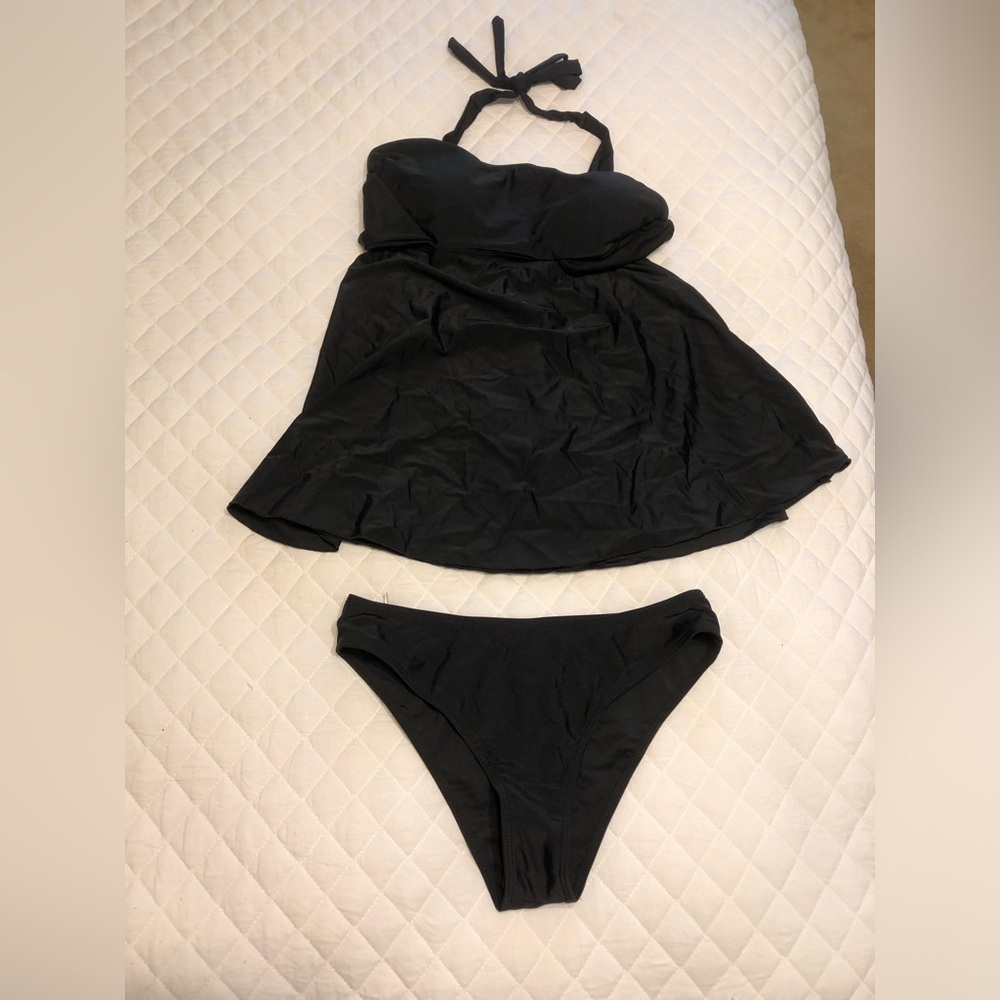 NWT SHEIN Black Tankini